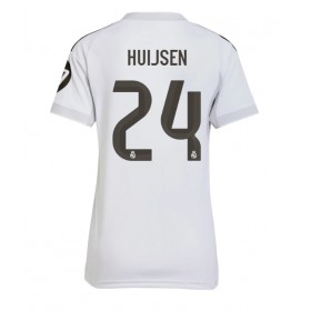 Real Madrid Dean Huijsen #24 Hemmakläder Dam 2025-26 Kortärmad